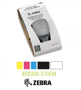 Taśma kolorowa 1/2 YMCKO do Zebra ZC100, ZC300  800300-370EM 400 wydruków