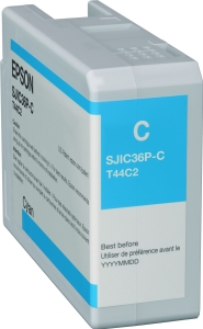 Tusz cyan do drukarki Epson ColorWorks C6000 C6500