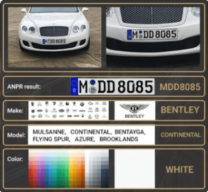 MMR ANPR Oprogramowanie dodatkowe dla Carmen