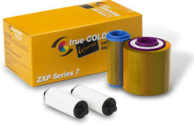Taśma złota do Zebra ZXP7 800077-716EM
