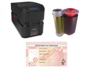 Zestaw startowy Matica MC210 Dwustronna do druku e-legitymacji szkolnych