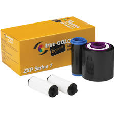 Taśma-czarna-Zebra-ZXP7,800077-711EM