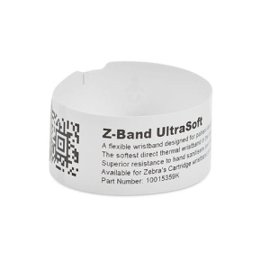 Białe opaski Zebra Z-Band Ultra Soft dla dorosłych 6 x 175szt
