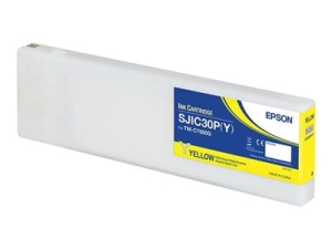 Tusz żółty GLOSSY do drukarki Epson ColorWorks C7500G 