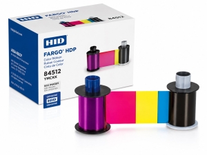 Taśma YMCKK HID FARGO 84512 500 do drukarek HDP5000, 5000e, 5600